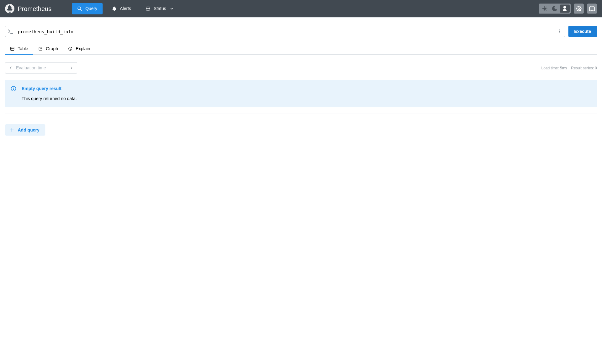Prometheus Query Interface